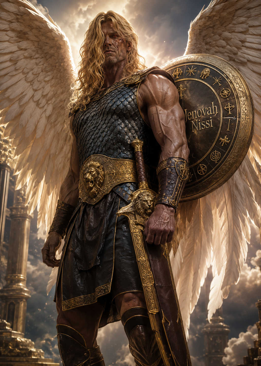 DAGA — Warring Angel of HArvest HIlls
